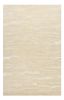 8' X 10' Beige and Ivory Wool Abstract Hand Tufted Area Rug