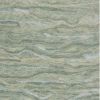 3' X 5' Blue Green And Beige Abstract Hand Tufted Area Rug