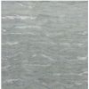 3' X 5' Slate Gray And Ivory Abstract Hand Tufted Area Rug