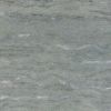 5' X 7' Slate Gray And Ivory Abstract Hand Tufted Area Rug