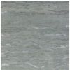 8' X 10' Slate Gray And Ivory Wool Abstract Hand Tufted Area Rug