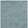 8' X 10' Blue And Beige Wool Abstract Hand Tufted Area Rug
