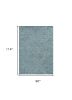 8' X 10' Blue And Beige Wool Abstract Hand Tufted Area Rug