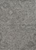 3' X 5' Gray And Dark Gray Abstract Hand Tufted Area Rug