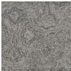 3' X 5' Gray And Dark Gray Abstract Hand Tufted Area Rug