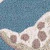 3' X 5' Beige Ivory And Brown Seashell and Coral Hand Tufted Area Rug