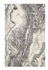3' X 5' Gray And Ivory Abstract Area Rug