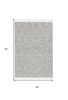 3' X 5' Ivory Geometric Area Rug