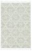 5' X 8' Beige and Ivory Geometric Area Rug