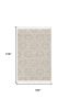 9' X 13' Beige and Ivory Geometric Area Rug