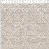 9' X 13' Beige and Ivory Geometric Area Rug
