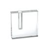 5" Clear Lead Free Crystal Bud Vase