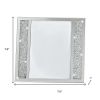 5" x 7" Silver Crystal Tabletop Picture Frame