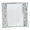 5" x 7" Silver Crystal Tabletop Picture Frame
