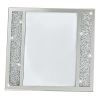 Multiple Sizes Silver Crystal Tabletop Picture Frame