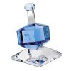 4" Blue Crystal Statue Tabletop Sculpture