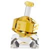 4" Amber Crystal Statue