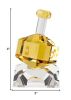 4" Amber Crystal Statue