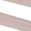 72" Pink Solid Wood Folding Three Panel Screen Room Divider