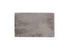 3' X 5' Gray Shag Hand Knotted Area Rug