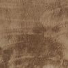 3' X 5' Taupe Shag Hand Knotted Area Rug