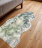 2' X 3' Gray Shag Area Rug