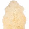 2' X 3' Beige Shag Area Rug