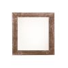 6" x 6" Brown Solid Wood Tabletop Picture Frame