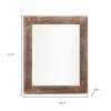 8" x 8" Gray Reclaimed Wood Tabletop Picture Frame