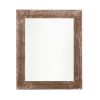8" x 8" Gray Reclaimed Wood Tabletop Picture Frame