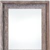 4" x 6" Gray Solid Wood Tabletop Picture Frame