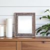 4" x 6" Gray Solid Wood Tabletop Picture Frame