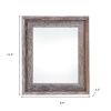 5" x 7" Gray Solid Wood Tabletop Picture Frame