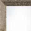8.5" x 11" Gray Solid Wood Tabletop Picture Frame
