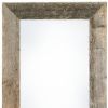 8.5" x 11" Gray Solid Wood Tabletop Picture Frame