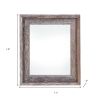 8" x 10" Gray Solid Wood Tabletop Picture Frame