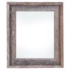 22" x 28" Gray Solid Wood Hanging Picture Frame