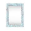11" x 17" Blue Solid Wood Hanging Picture Frame