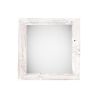 12" x 12" White Solid Wood Tabletop Picture Frame