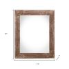 11" x 14" Espresso Solid Wood Hanging Picture Frame