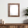 11" x 14" Espresso Solid Wood Hanging Picture Frame