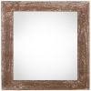 8" x 8" Espresso Solid Wood Tabletop Picture Frame