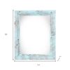 8" x 10" Blue Solid Wood Tabletop Picture Frame