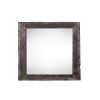 8" x 8" Black Solid Wood Tabletop Picture Frame