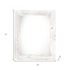 5" x 7" White Solid Wood Tabletop Picture Frame