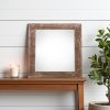 12" x 12" Espresso Solid Wood Tabletop Picture Frame