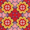 7" X 7" Mediterranean Brights Peel And Stick Removable Tiles