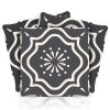 8" x 8" Gray And White Peel And Stick Removable Tiles