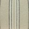 Oatmeal Stripe Weave Lumbar Throw Pillow