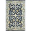 8' X 10' Navy And Blue Bohemian Rug